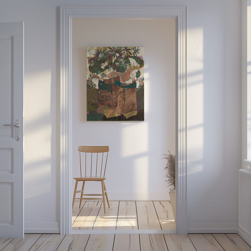 Fröhlicher Blumenstrauß | Leinwand