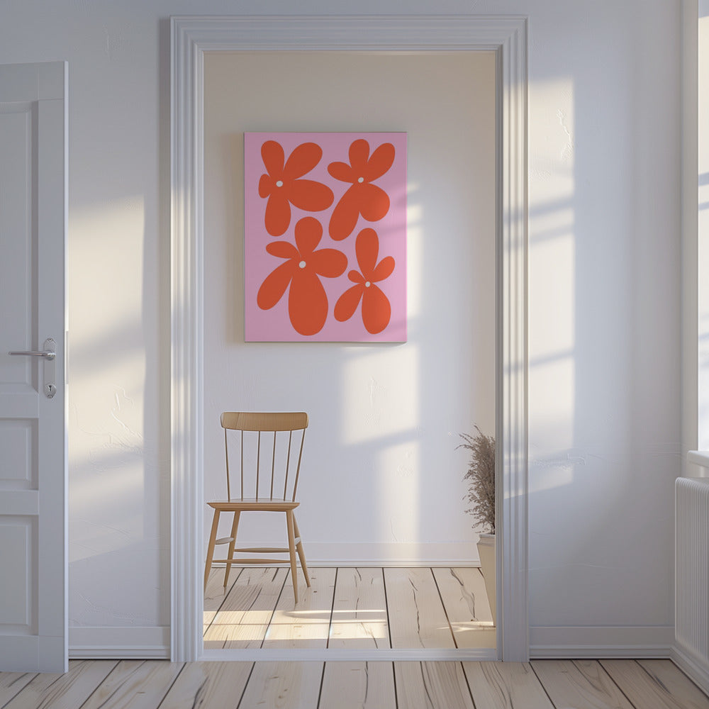 Orange Blossoms Parade | Canvas