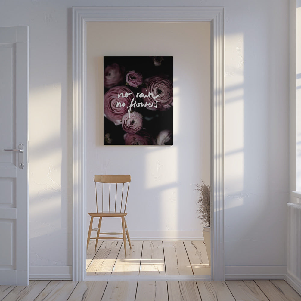 Kein Regen, keine Blumen 2 | Leinwand