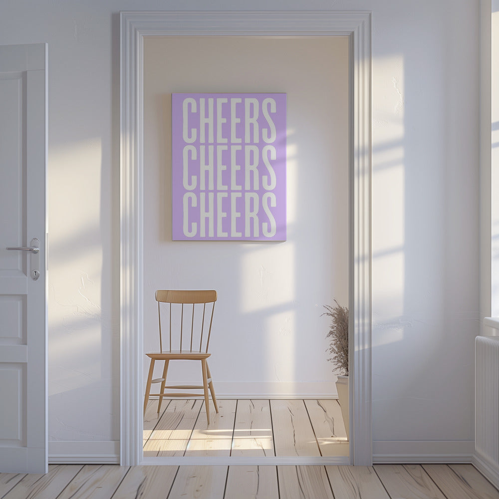 Triple Cheers Delight | Canvas