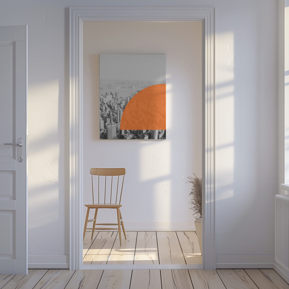 Urban Sunset Hues | Canvas