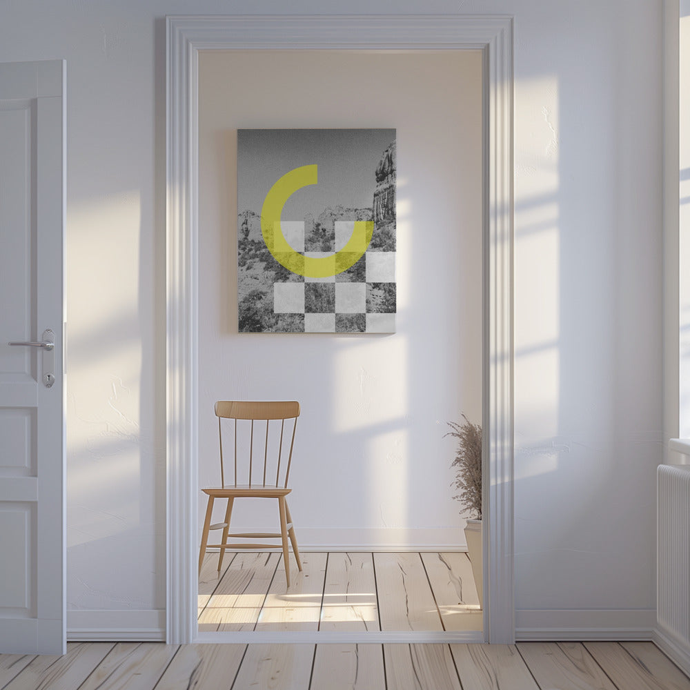 Wüstengeometrie | Leinwand