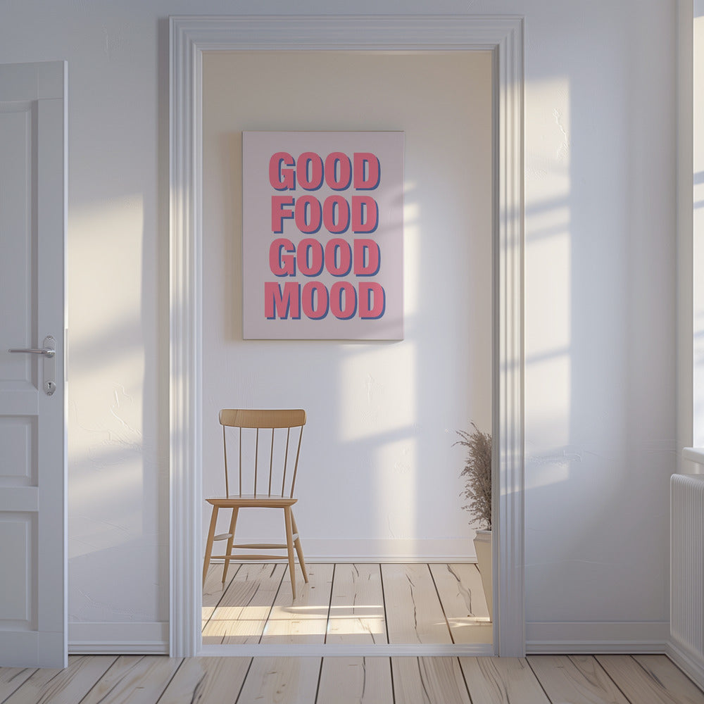 Positive Vibes Mahlzeit | Leinwand