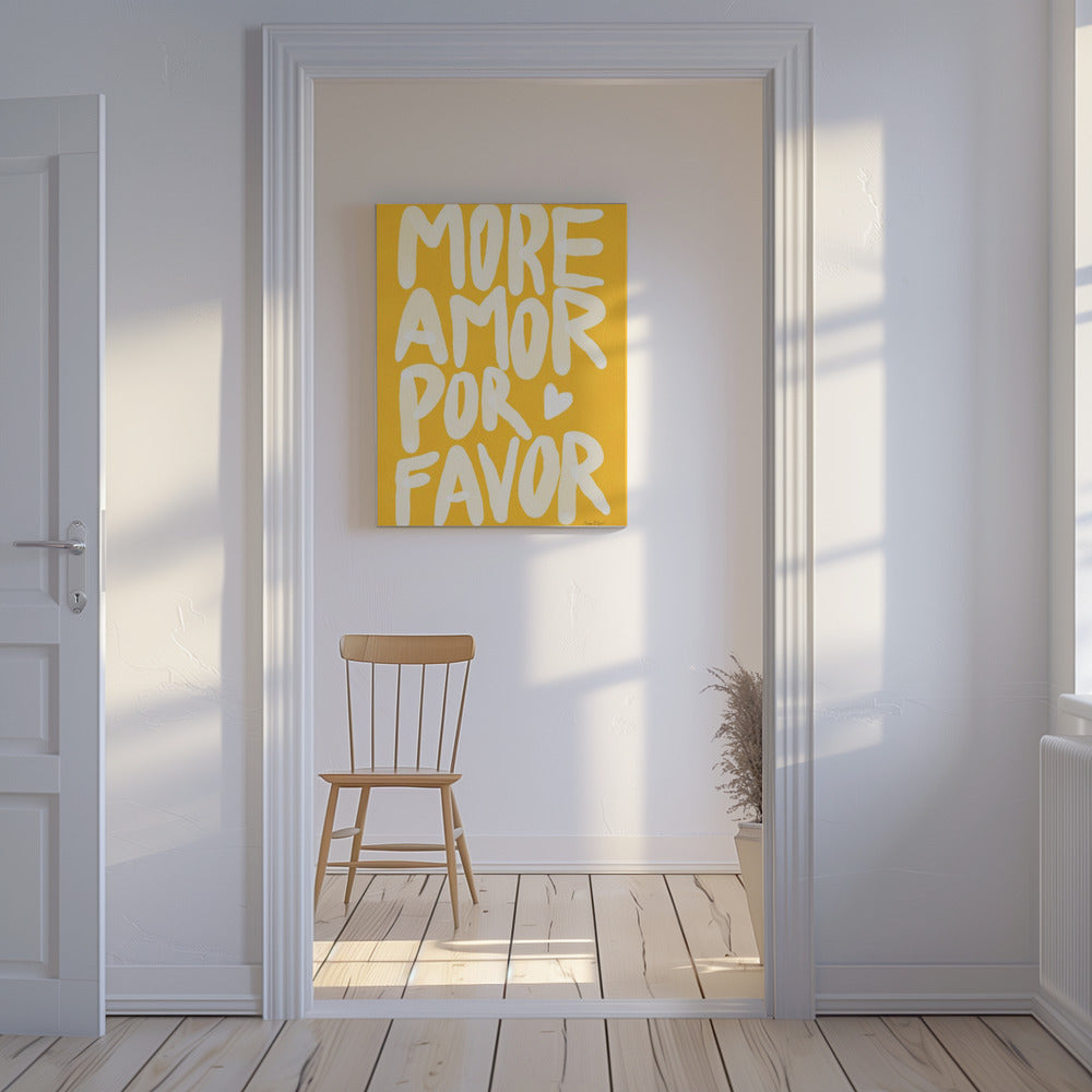Mehr Amor Por Favor | Leinwand
