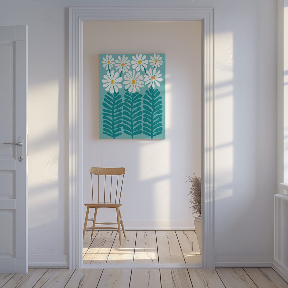 Daisy Floral | Canvas