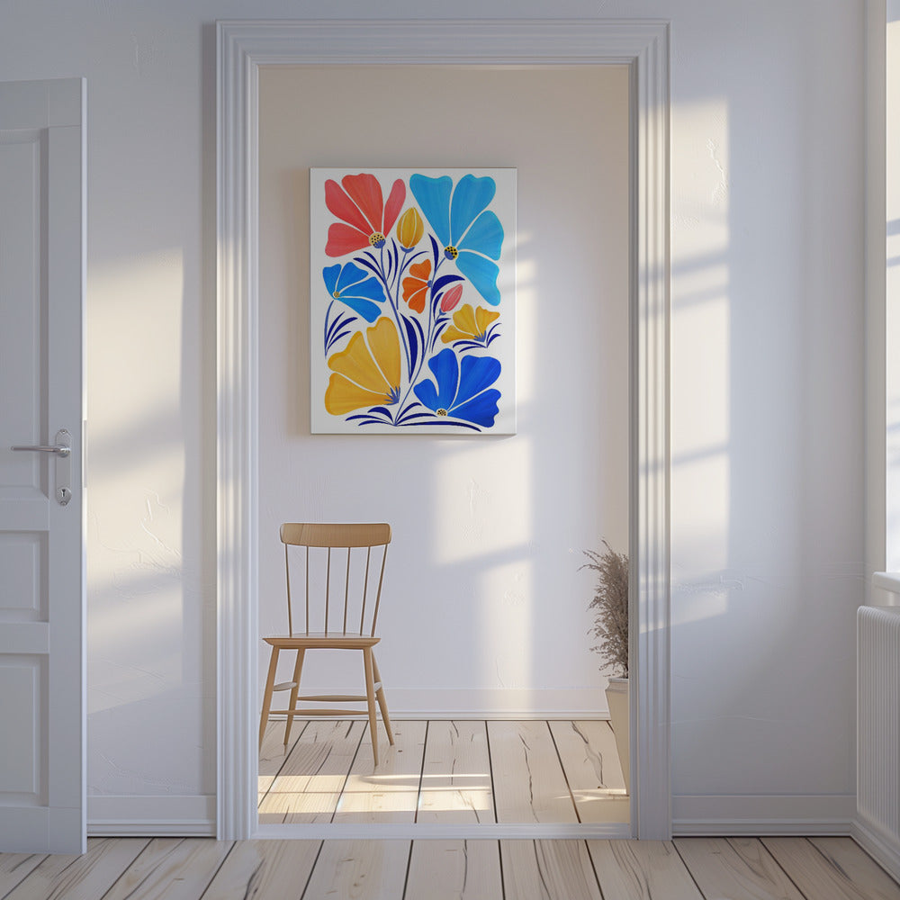 Garden Party Riot | Canvas