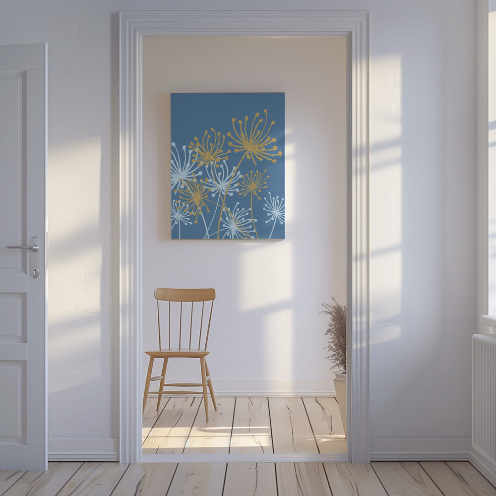 Feuerwerk Botanisch | Leinwand