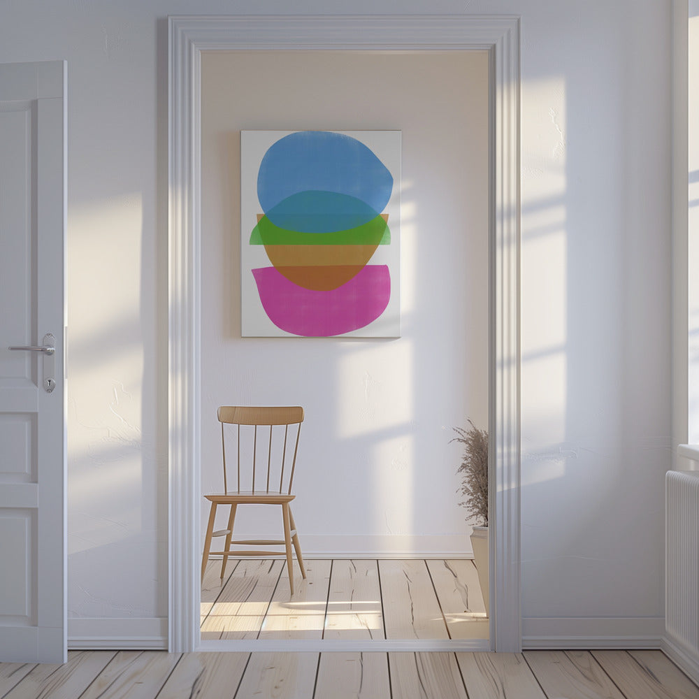 Big Shape Relief No1 | Canvas