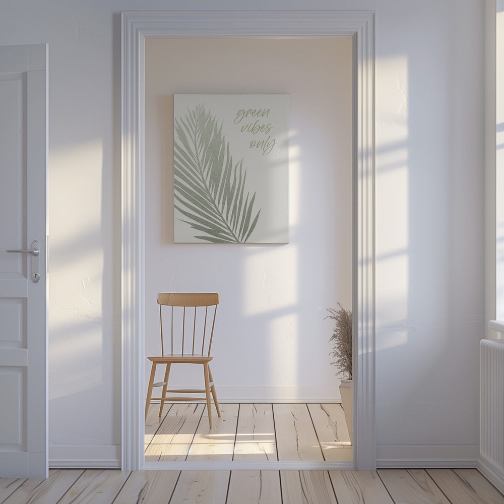 Green vibes only | Canvas
