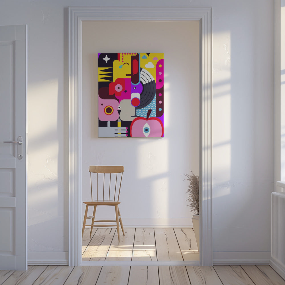 Pop Art Leben | Leinwand