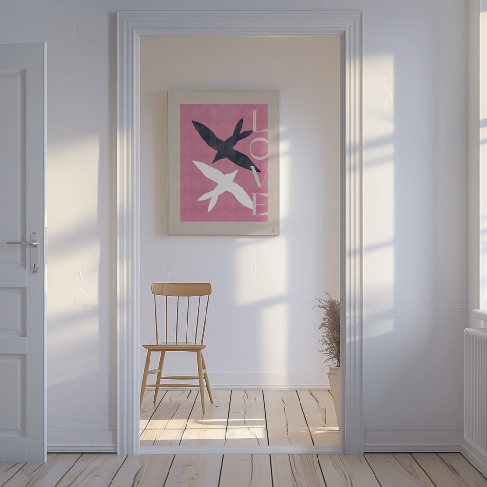 Birds in Love | Canvas