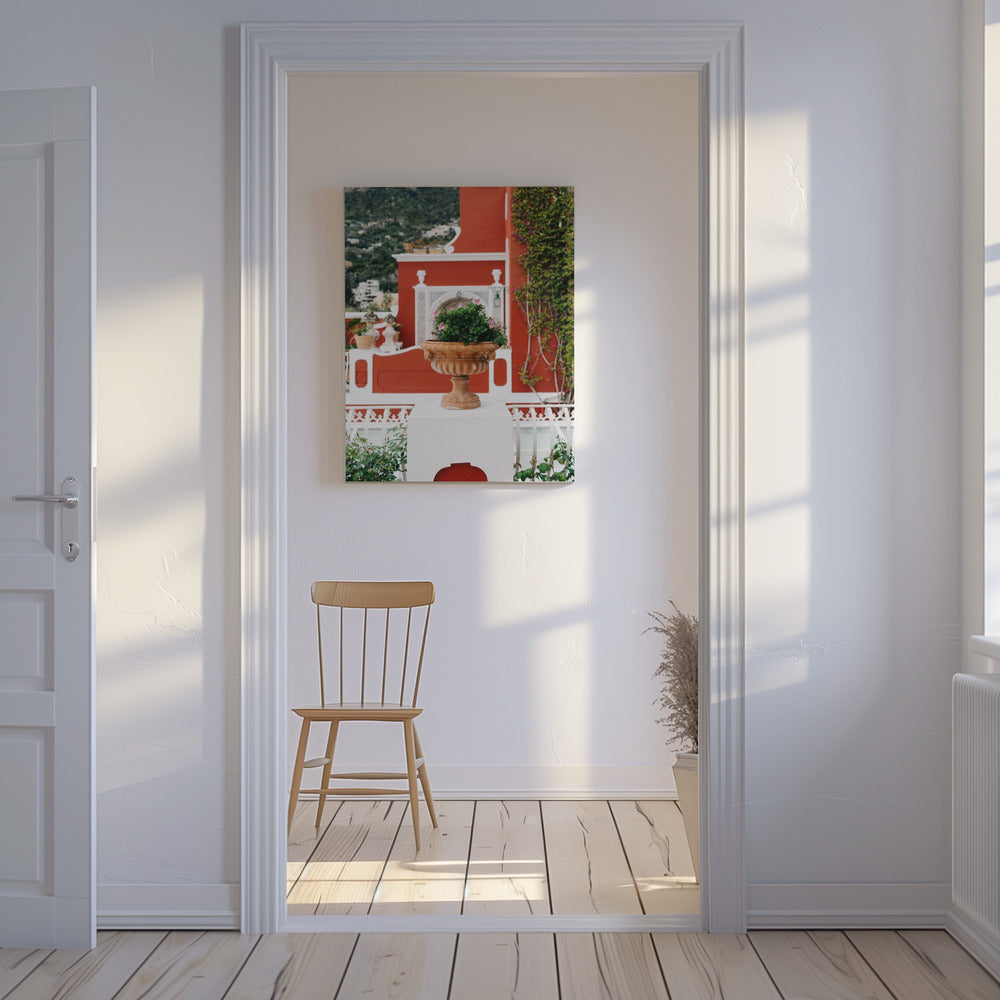 Regnerisches Positano IV | Leinwand