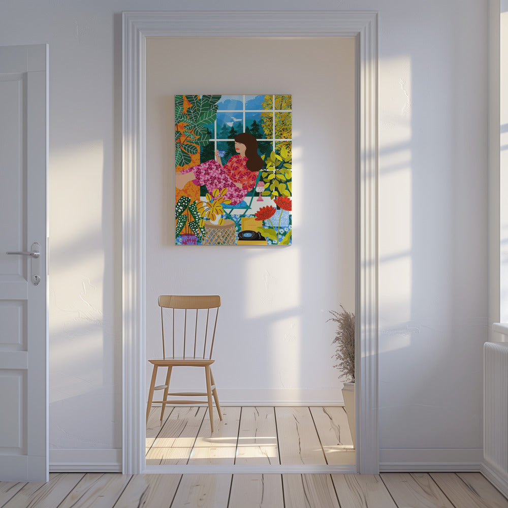 Dem Klang der Natur lauschen | Leinwand