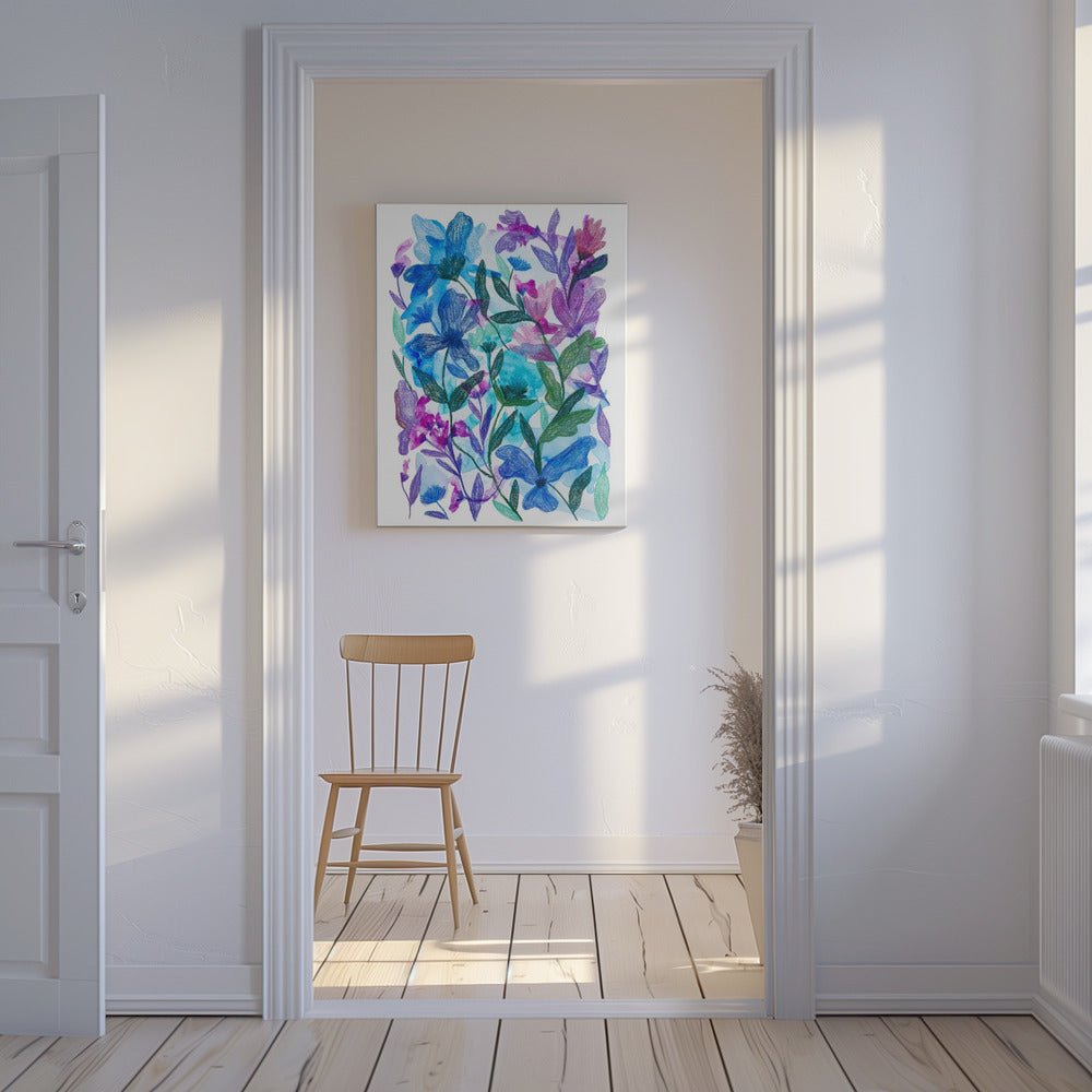 Floraler Sommertraum | Leinwand