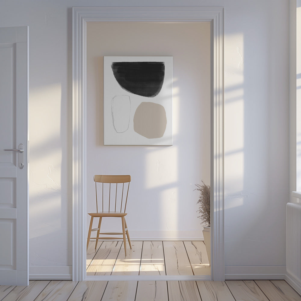Geometrische Formen in Harmonie | Leinwand