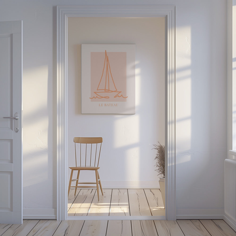 Le Bateau Corall | Canvas
