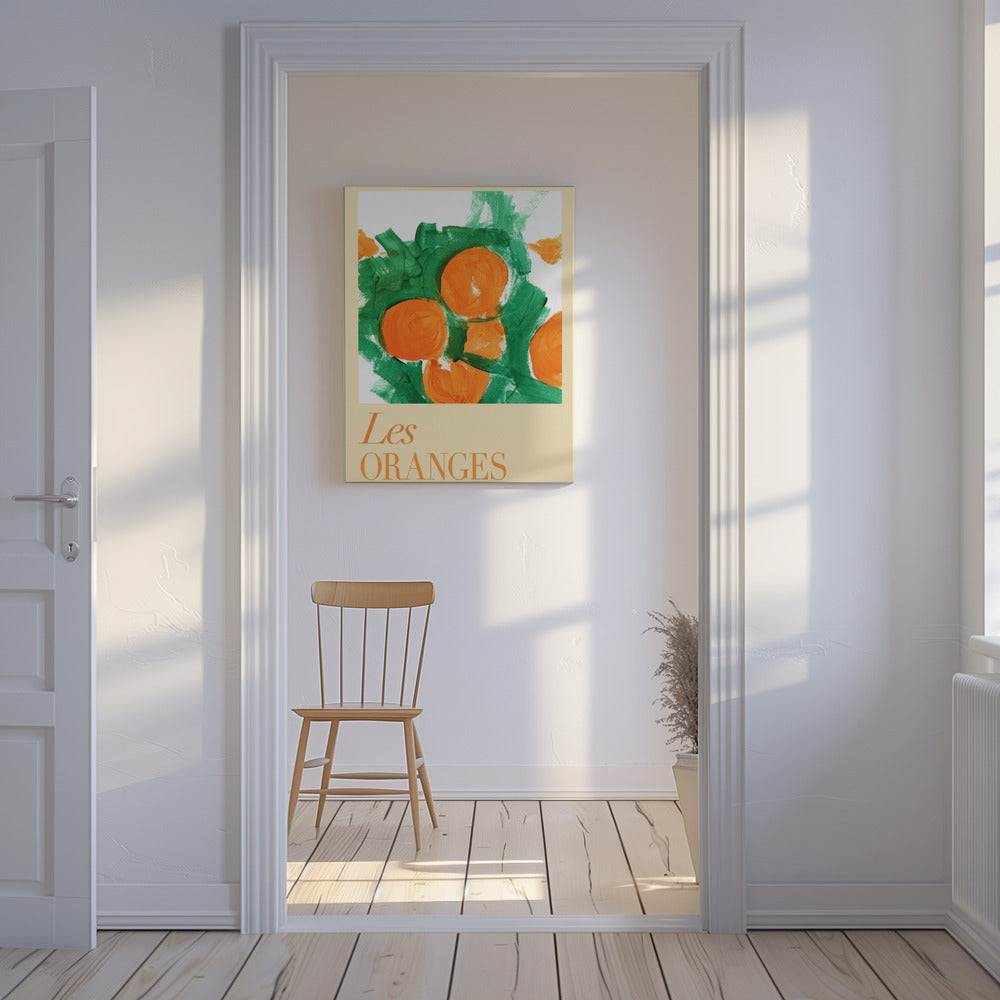 Les Oranges Une Étude 1 | Leinwand