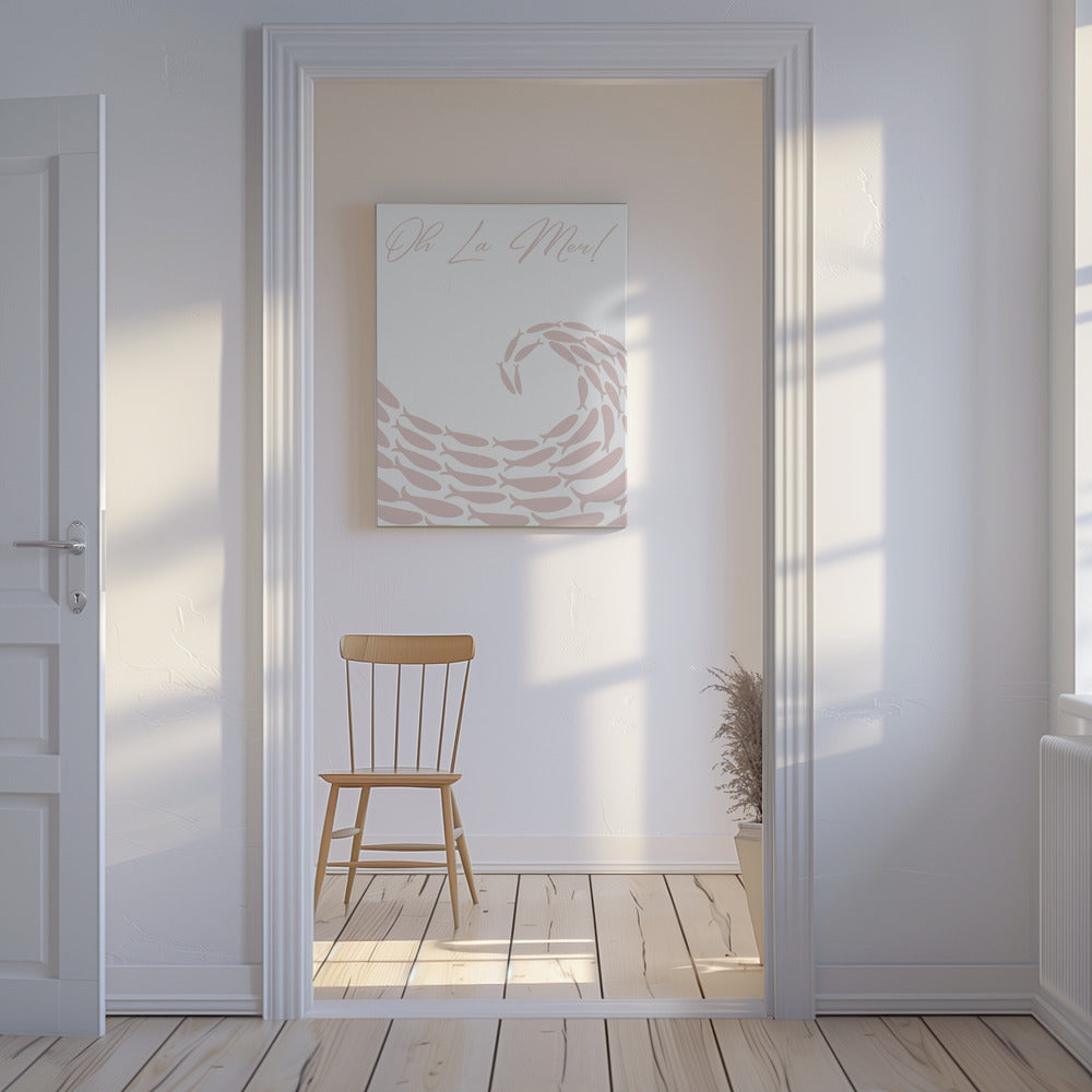 Welle der Wale | Leinwand