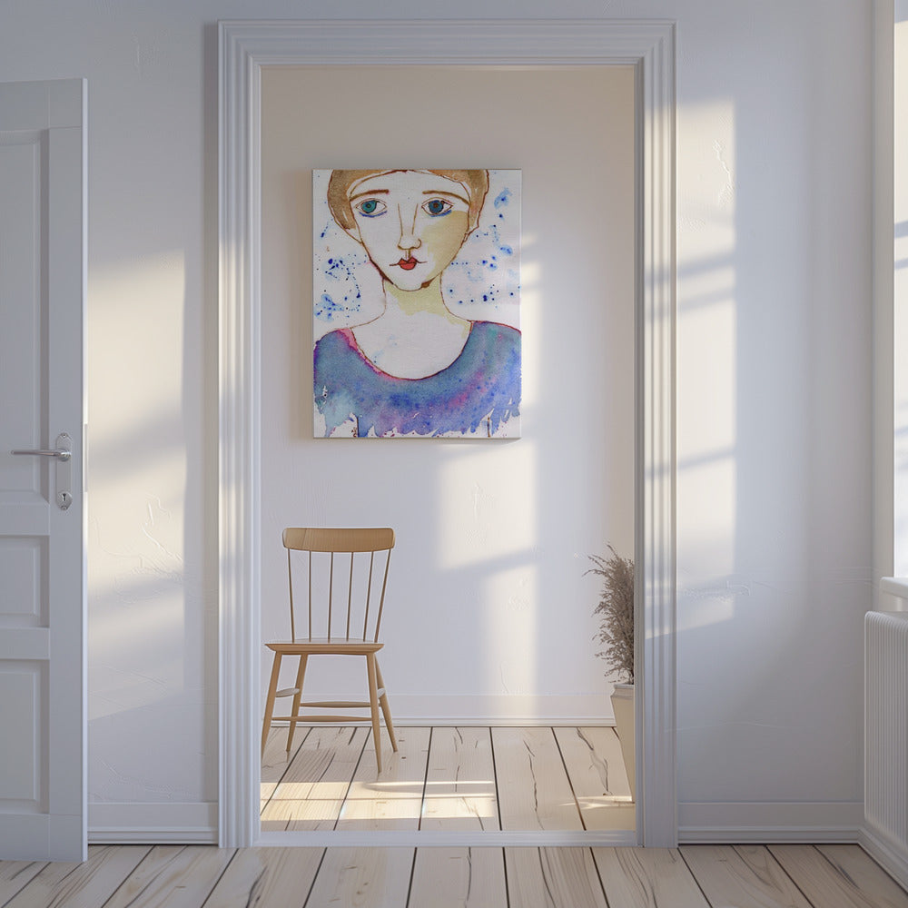 Lady looking | Canvas