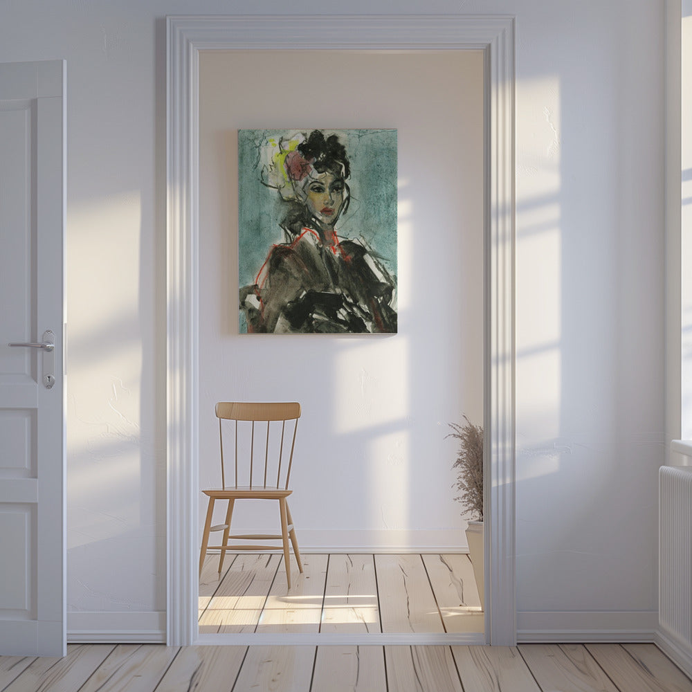 Elegantes Flüstern | Leinwand
