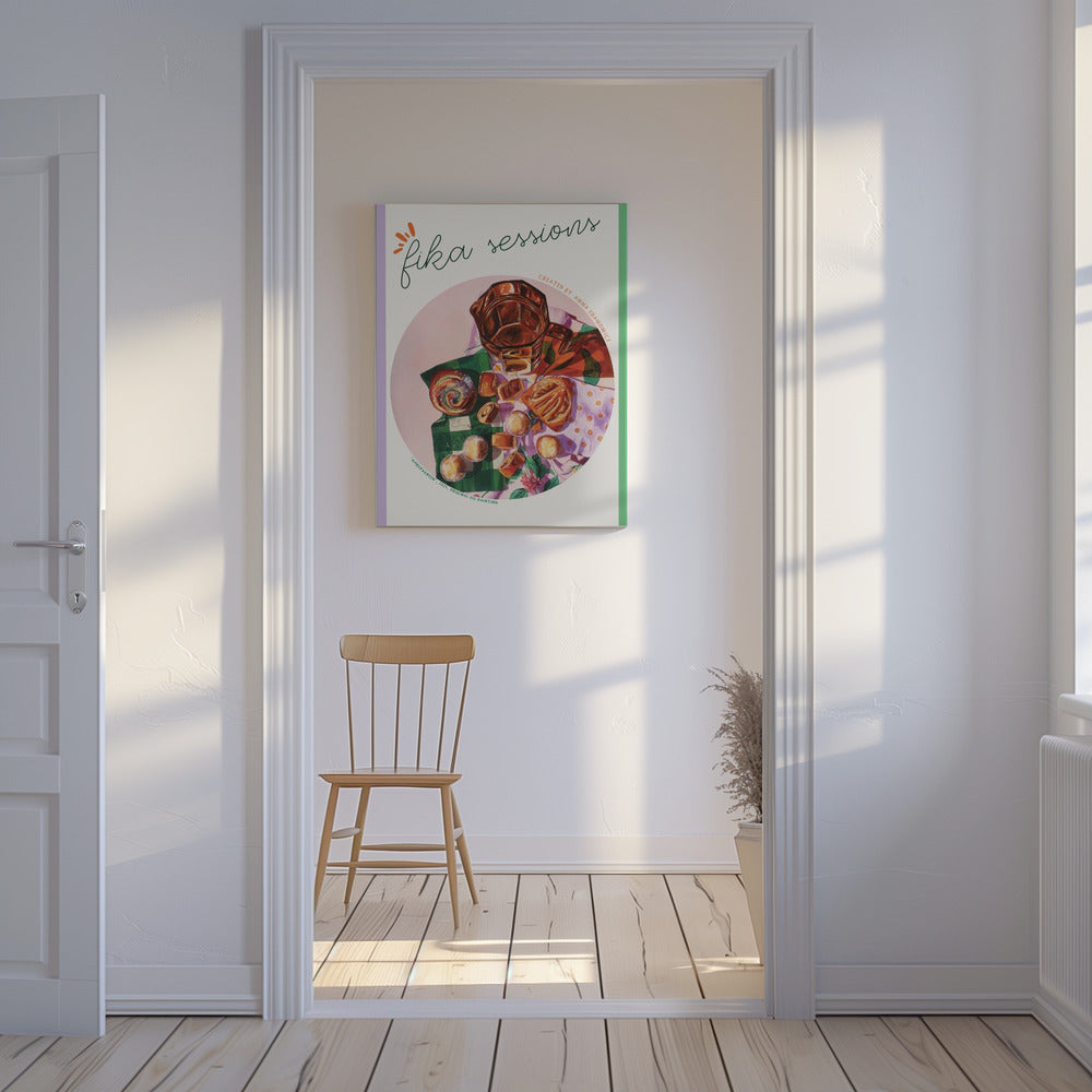 Amber and Green | Canvas