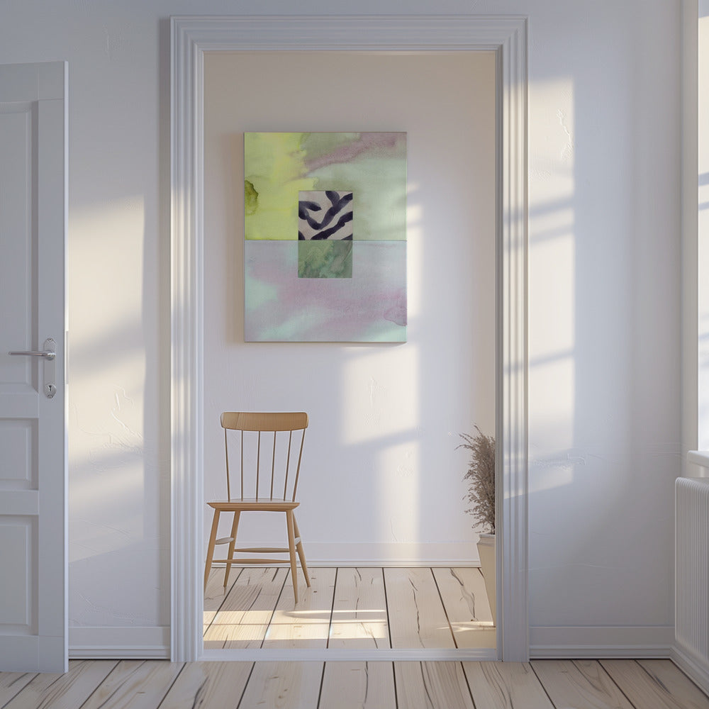 Watercolor abstract composition 8 | Canvas