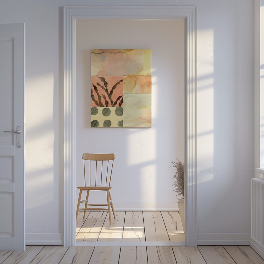 Watercolor abstract composition 9 | Canvas