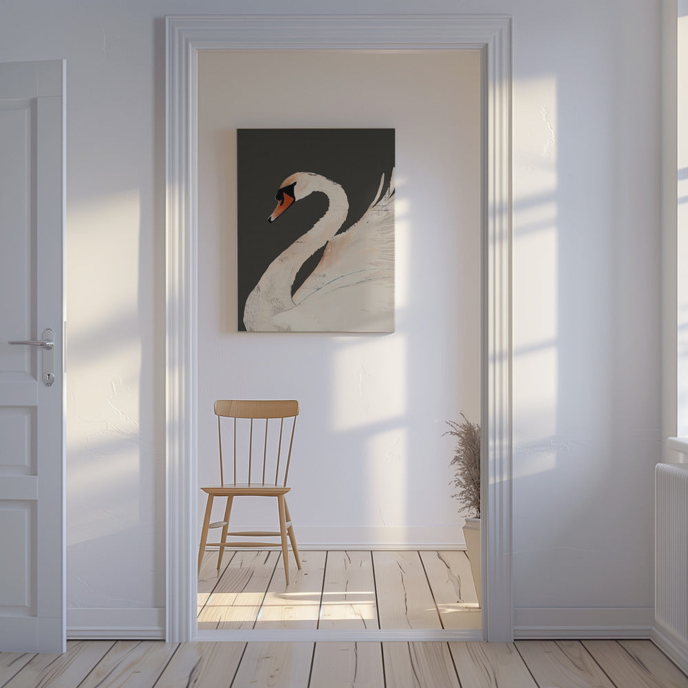 Der Schwan | Leinwand