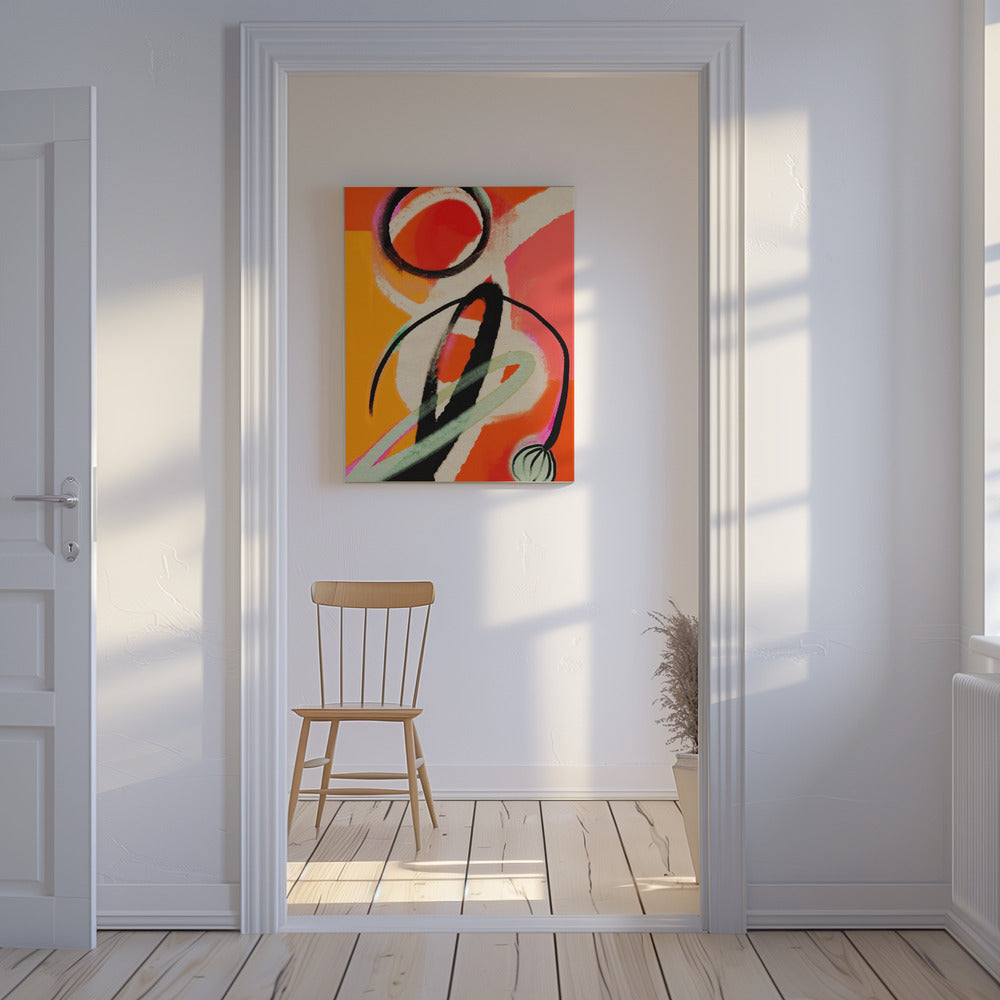 Vibrant Whirlwind | Canvas