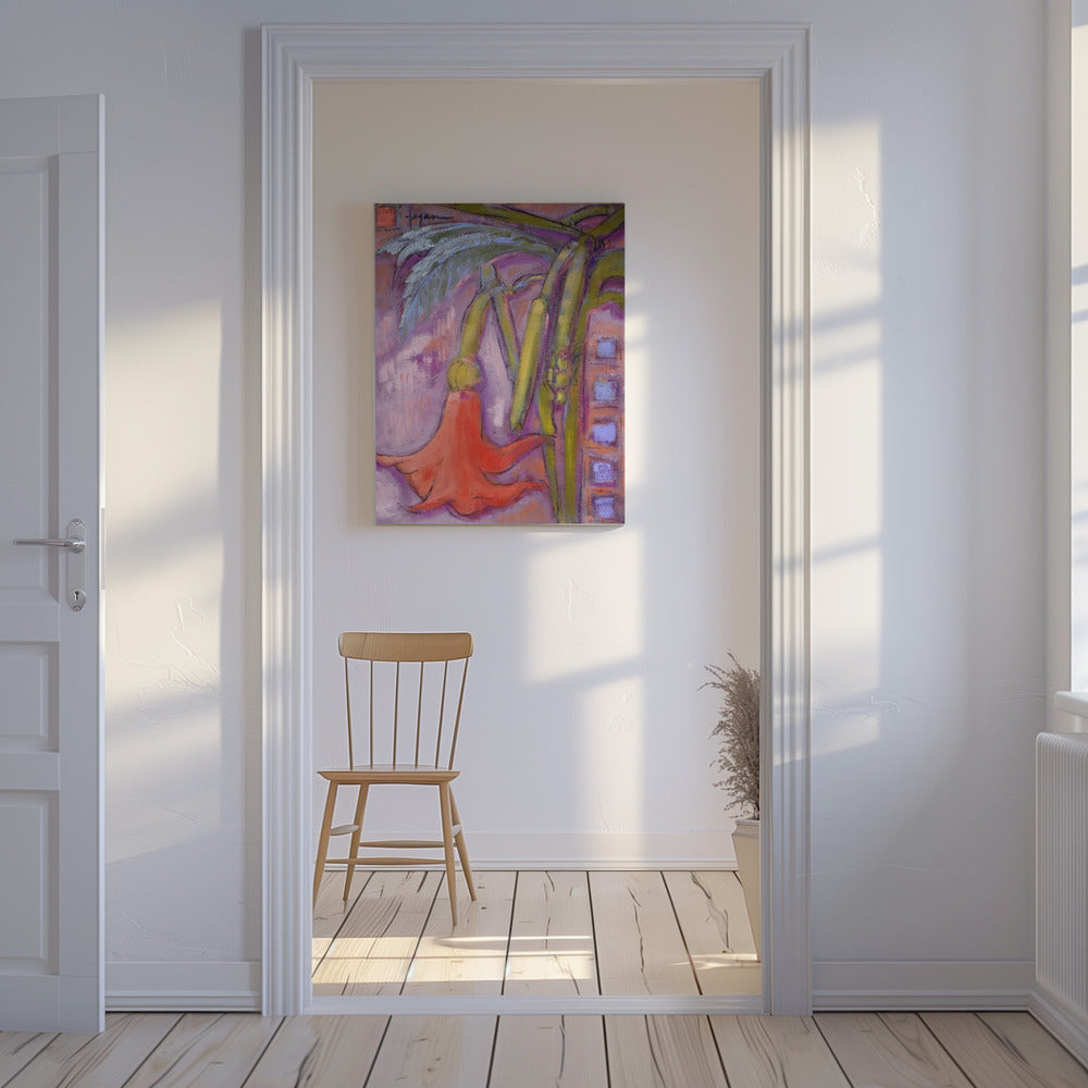 Surrealer blühender Moment | Leinwand