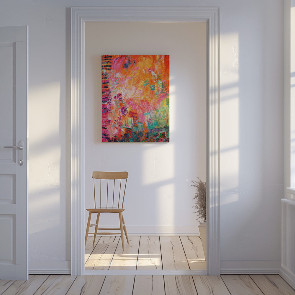 Schmetterlingsgarten XX | Leinwand