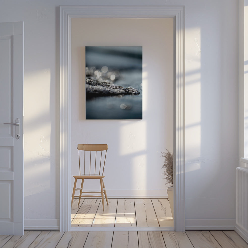 Wellen und Glitzer | Leinwand
