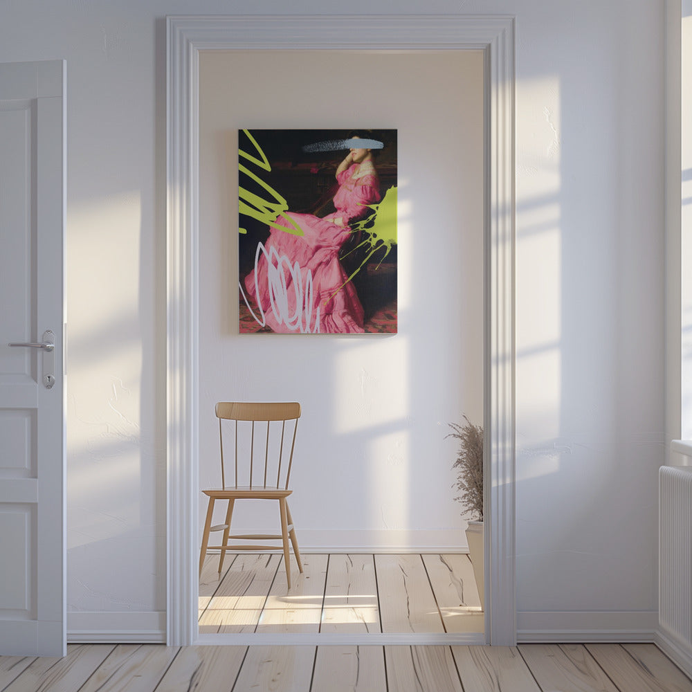 Alteredpinkdress2 | Canvas