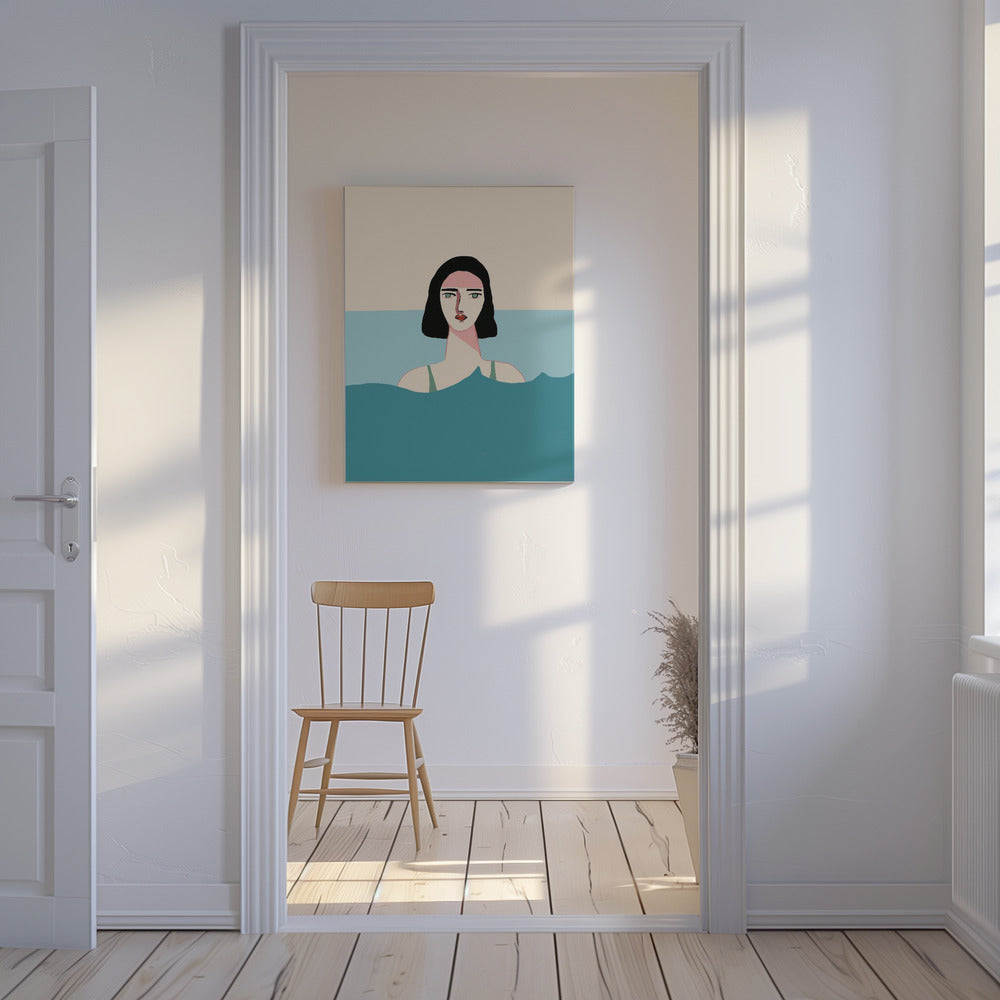 Ozeanschwimmer | Leinwand