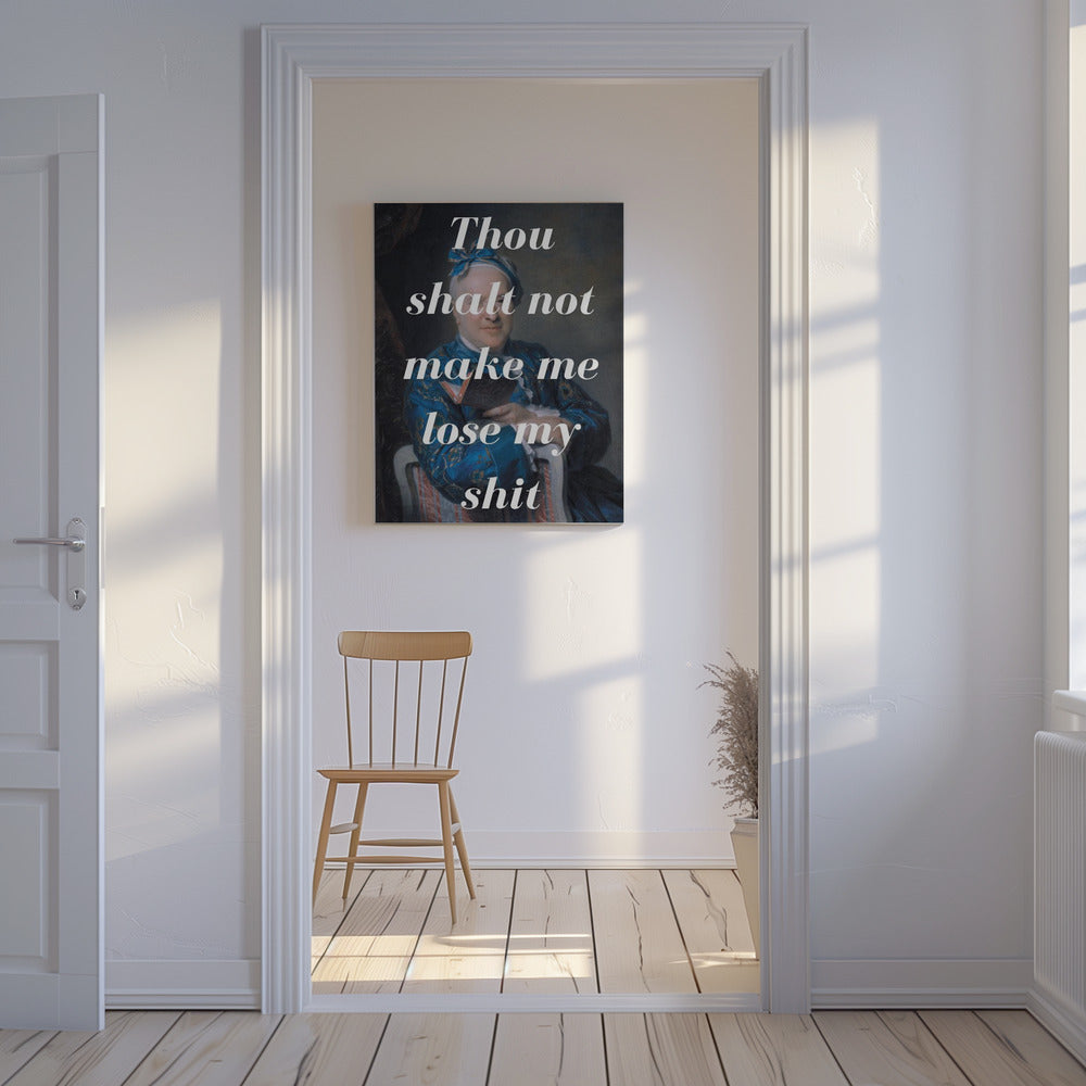 Regal Retort | Canvas