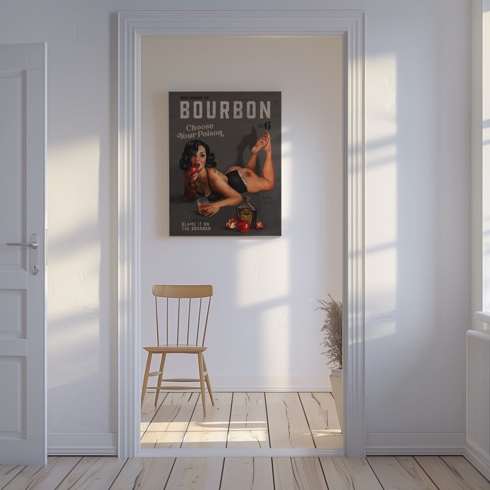 Babes of Bourbon Band 6 Wähle dein Gift Sexy Pinup | Leinwand