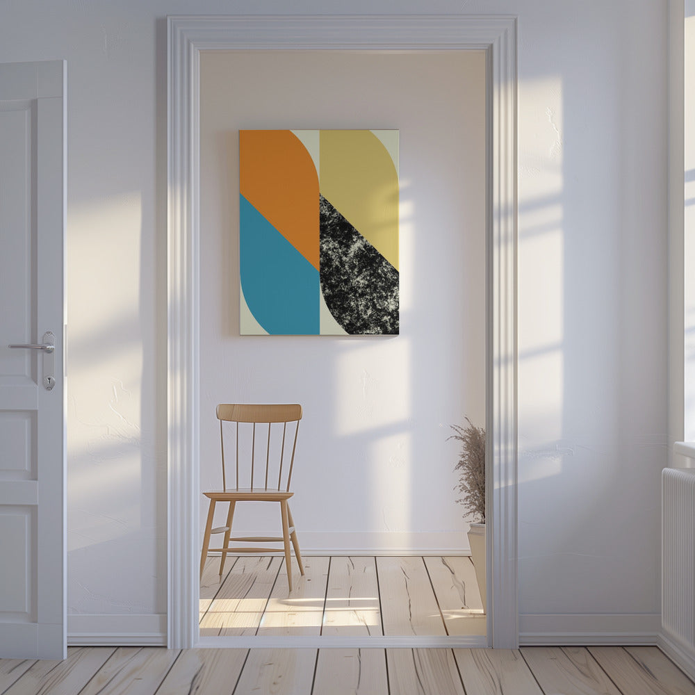 Bold Geometric Shapes | Canvas
