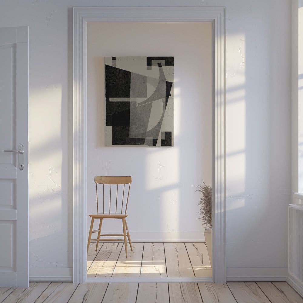 Geometrische Schatten | Leinwand