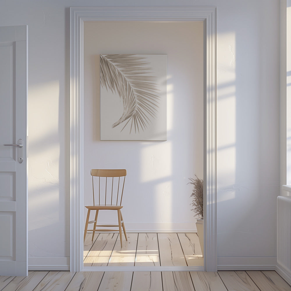Tan Leaf | Canvas