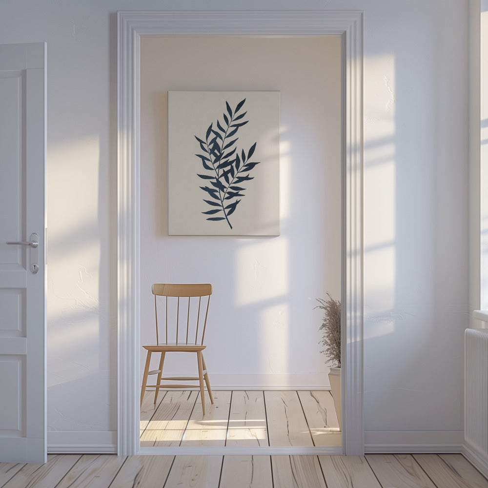 Botanische Silhouette 1 | Leinwand