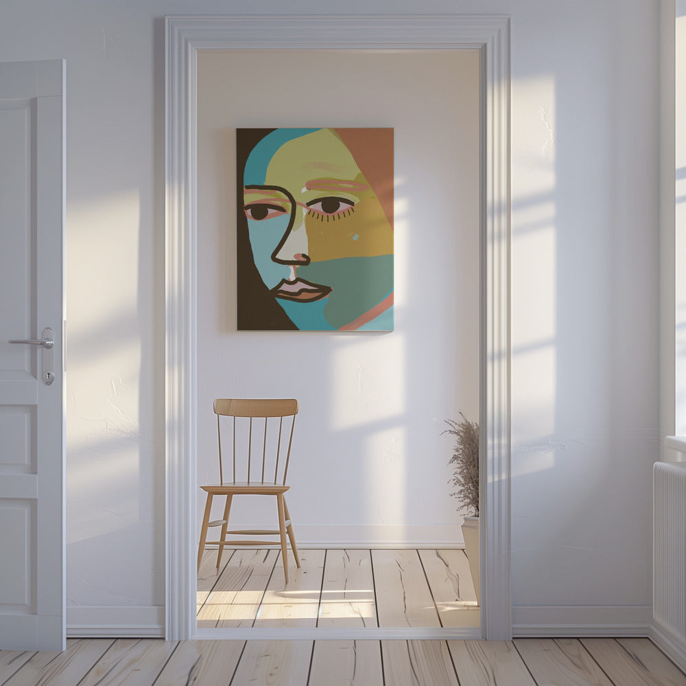 Abstract face | Canvas
