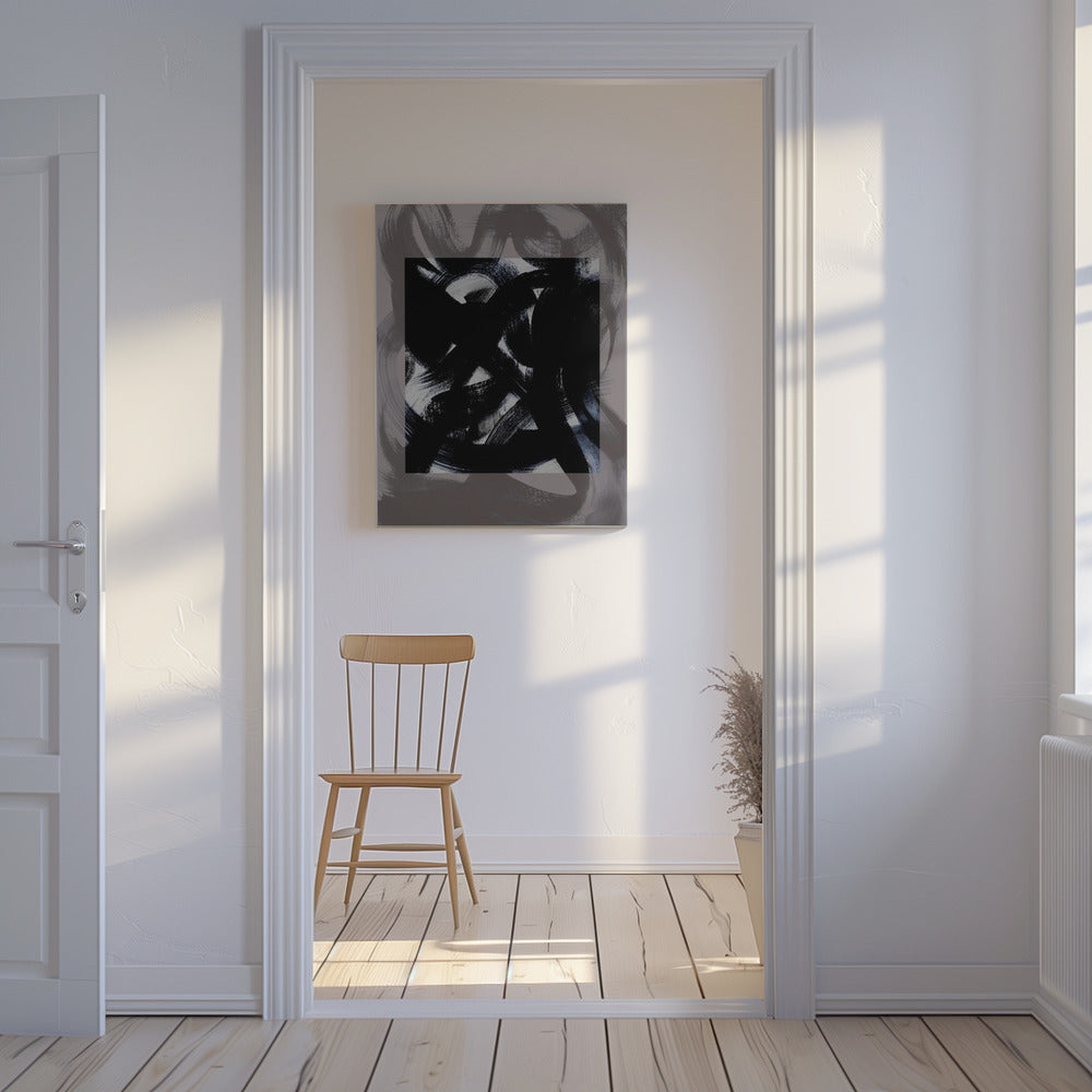 Abstract Brush Strokes 164Y | Canvas