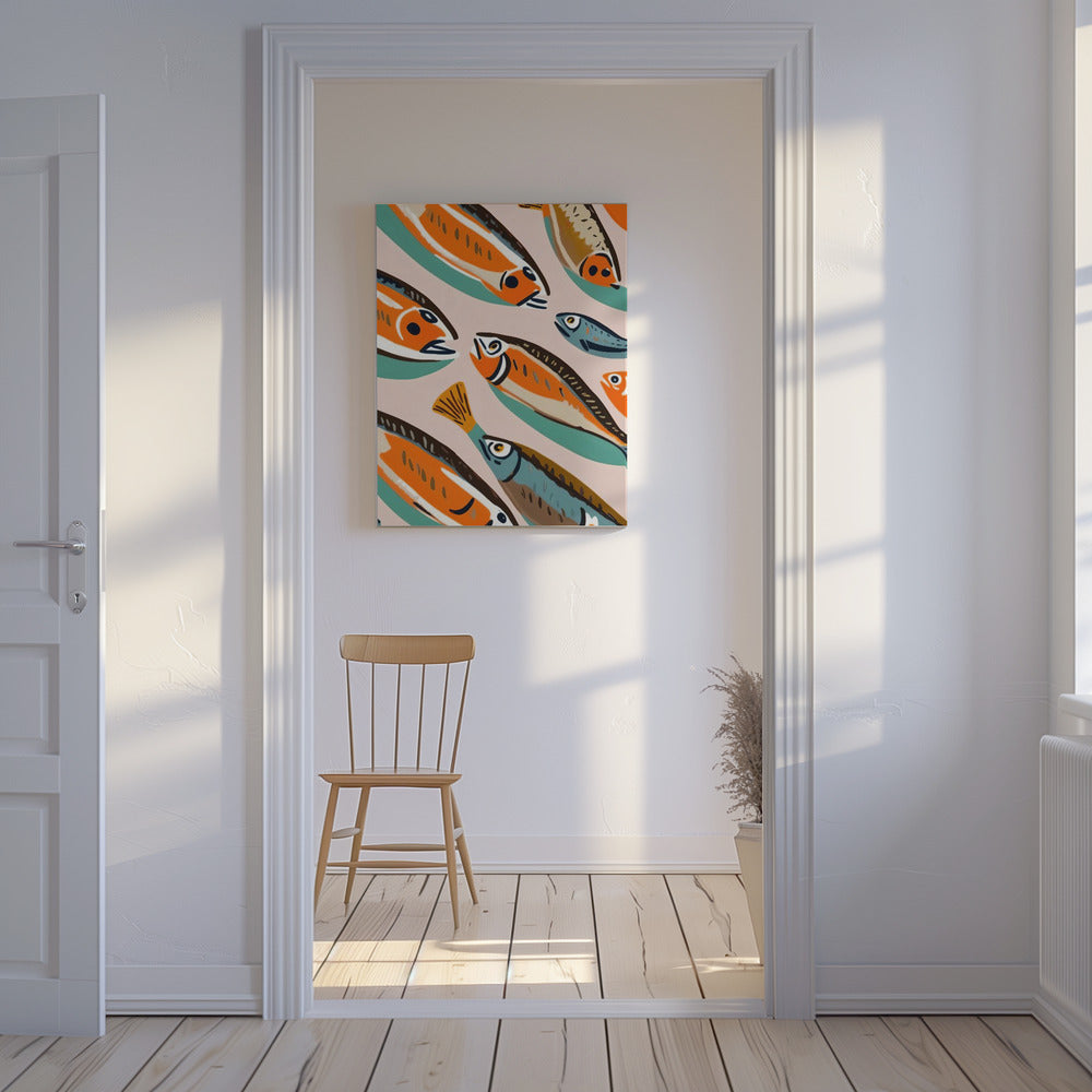 Sardinen | Leinwand