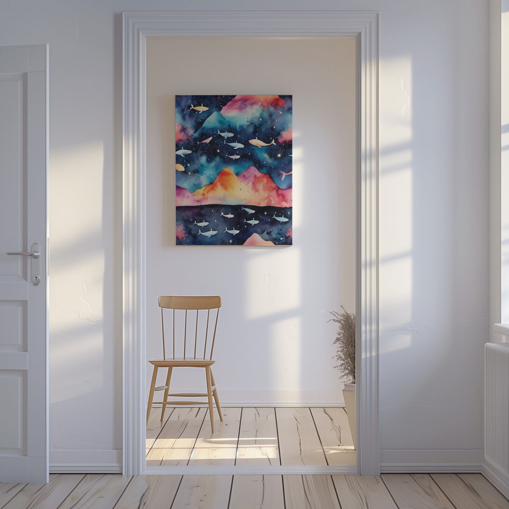 Sternenlandschaft | Leinwand
