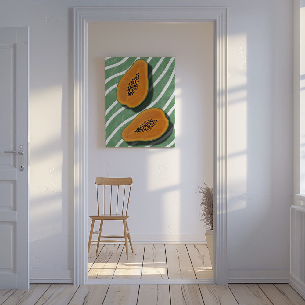 Papayas | Leinwand