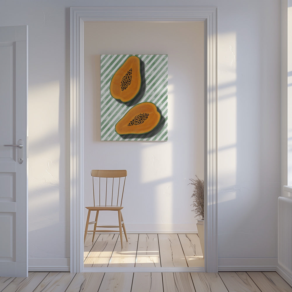Papayas | Leinwand