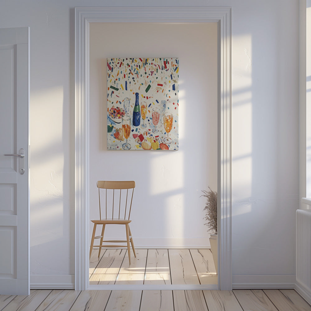 Lebendige Feier | Leinwand