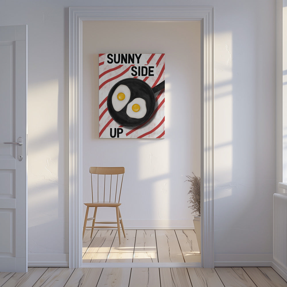 Sonnenseite nach oben | Leinwand