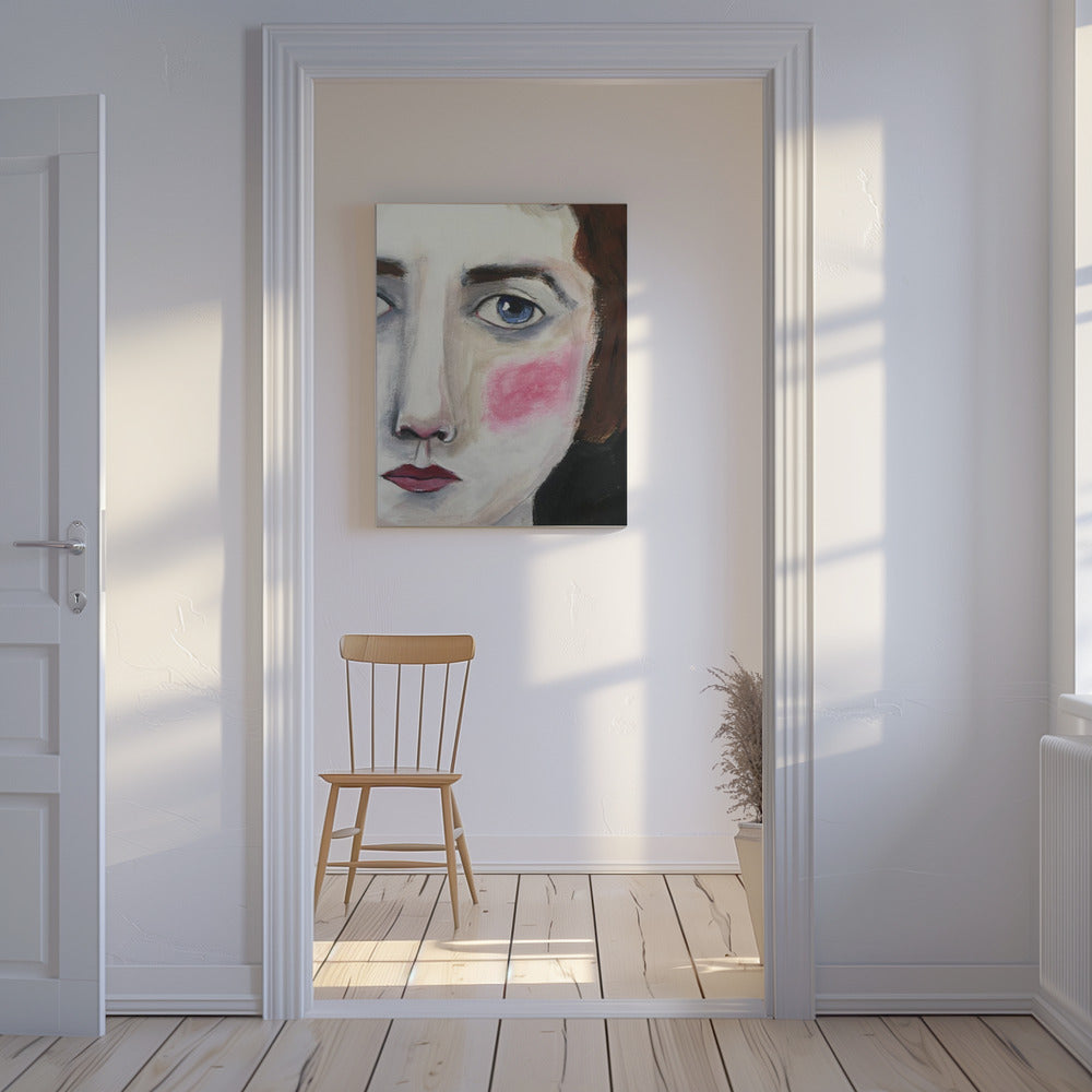 blaue Augen | Leinwand