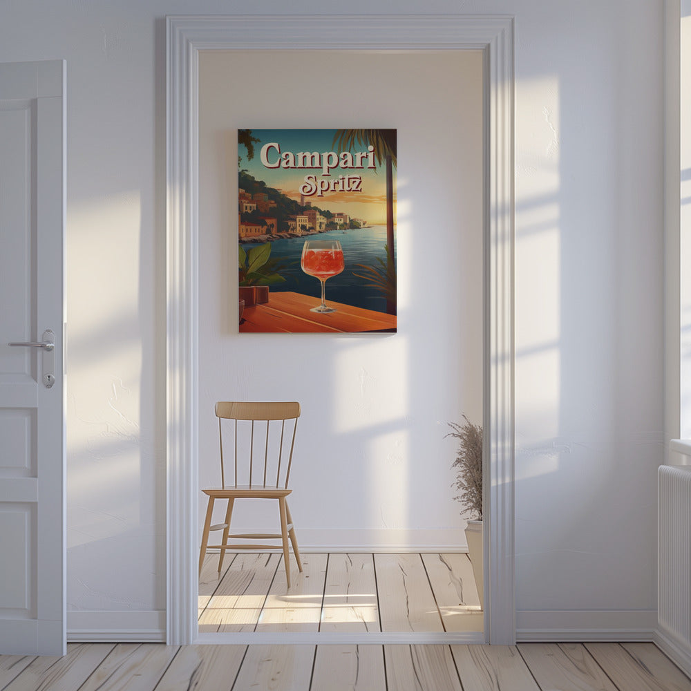 Campari Spritz | Leinwand